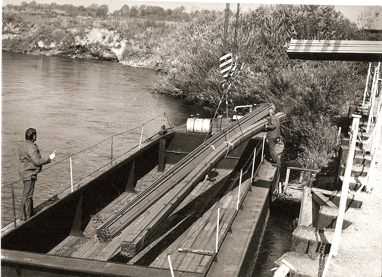 26.9.1978 - nakládání válcovaného materialu 2