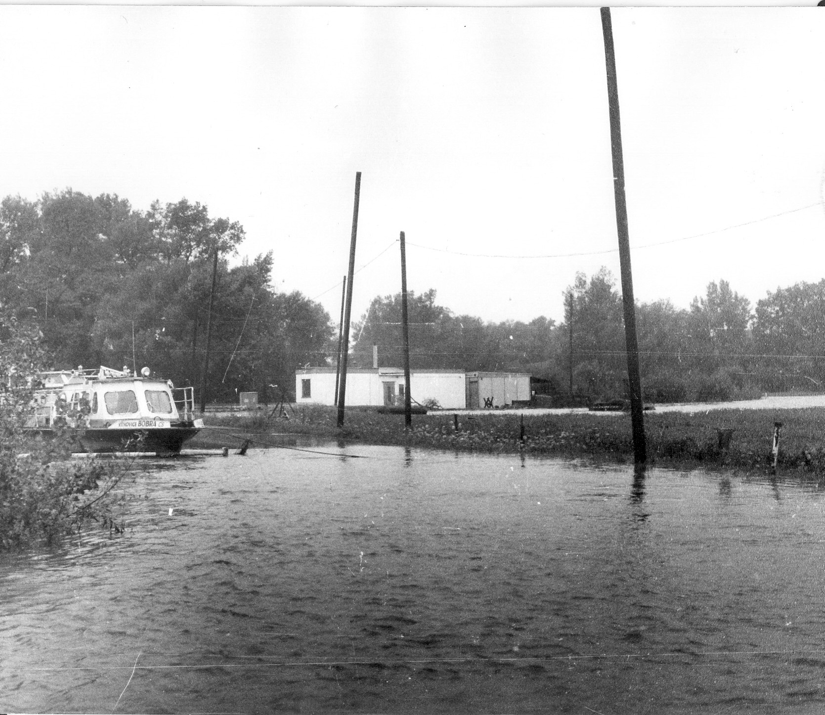 8.1985 - velká voda na Odře 1