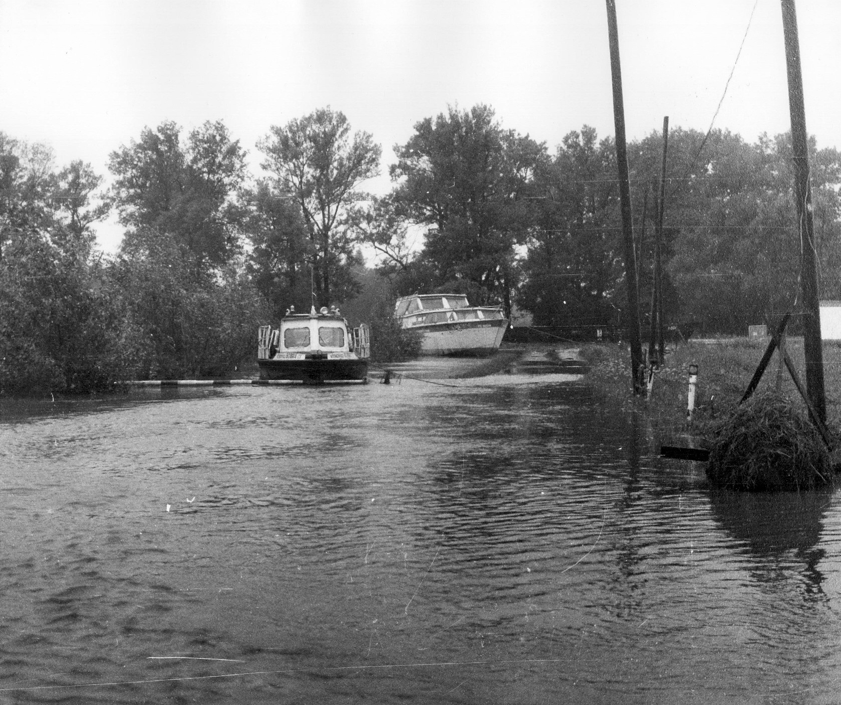 8.1985 - velká voda na Odře 2