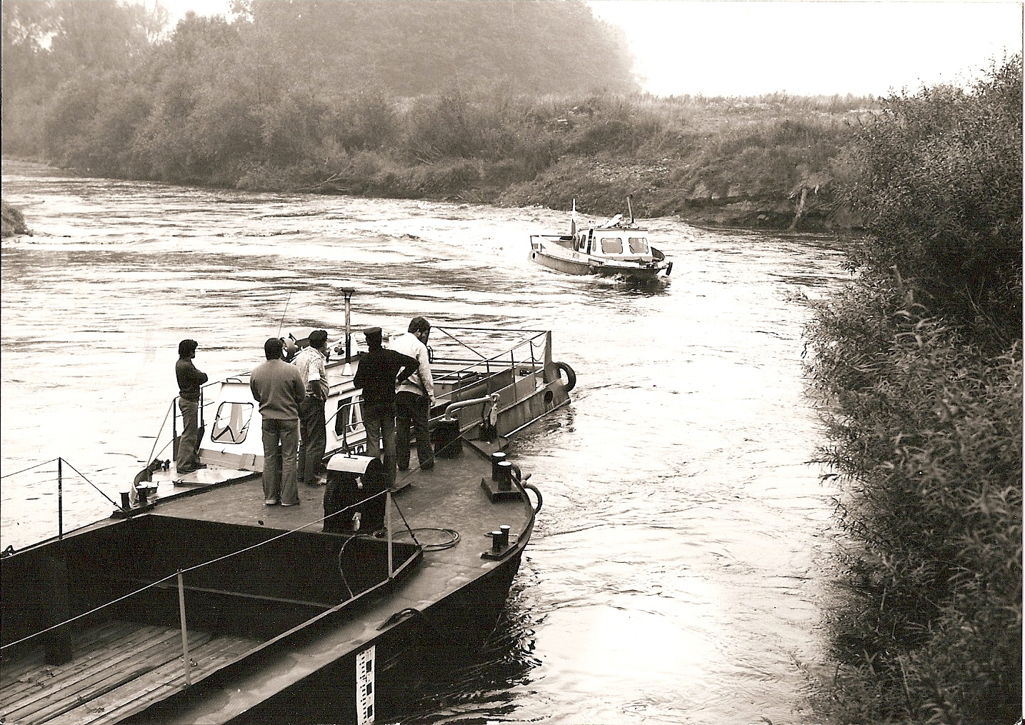 Přistavení člunů před nakládkou 3